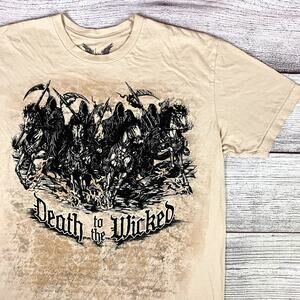 Y2k Apprime Death To The Wicked Grim Reapers All Over Print T-shirt